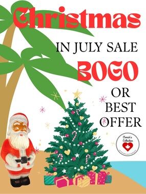 Shop our Christmas in July BOGO Sale
